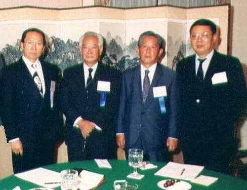 Founders (LR) JB Chang, Y Mishima, YK Lee, ZG Wang