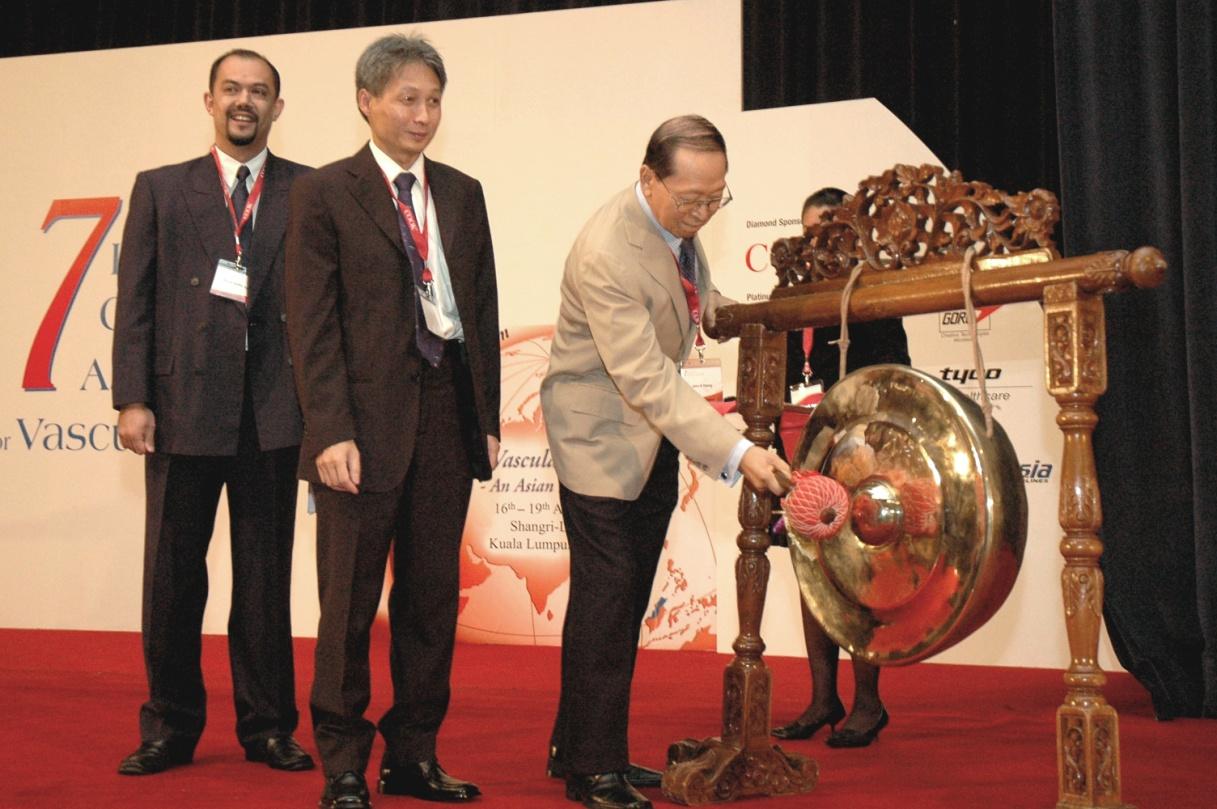 7th International Congress of the Asian Vascular Society declared open, Kuala Lumpur, Malaysia, 2006
