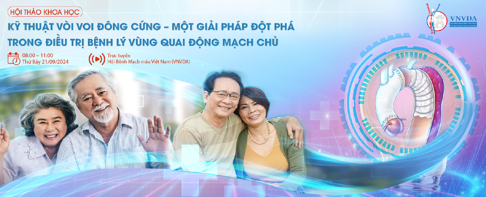 KỸ THUẬT VÒI VOI ĐÔNG CỨNG – MỘT GIẢI PHÁP ĐỘT PHÁ TRONG ĐIỀU TRỊ BỆNH LÝ VÙNG QUAI ĐỘNG MẠCH CHỦ