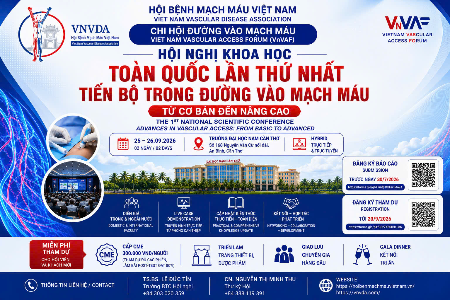 HỘI NGHỊ KHOA HỌC THƯỜNG NIÊN LẦN I CHI HỘI ĐƯỜNG VÀO MẠCH MÁU