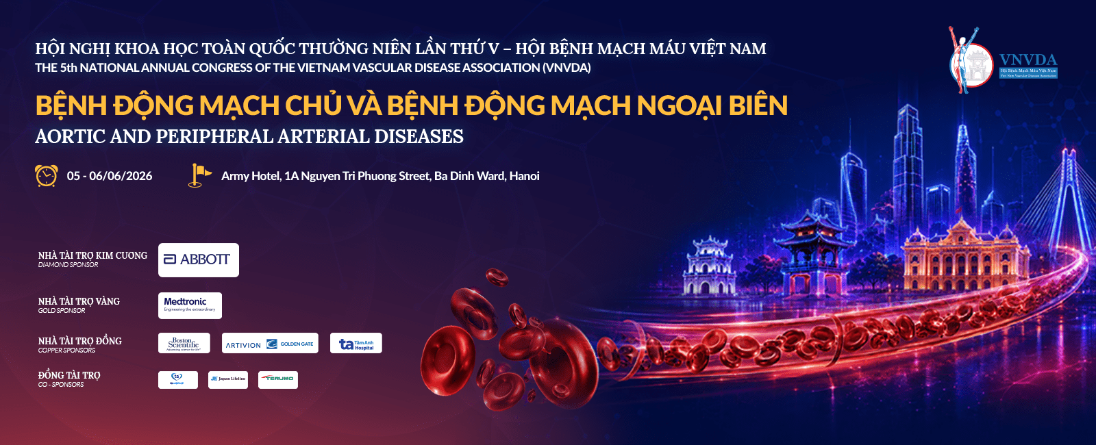 Hội nghị khoa học toàn quốc thường niên lần thứ V Hội Bệnh mạch máu Việt Nam